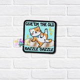 DIGITAL DOWNLOAD Razzle Dazzle Patch Set 3 SIZES INCLUDED