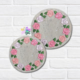 DIGITAL DOWNLOAD Rose Coaster 2 SIZES INCLUDED