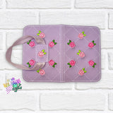 DIGITAL DOWNLOAD 5x7 Quilted Rose Mini Composition Notebook Cover