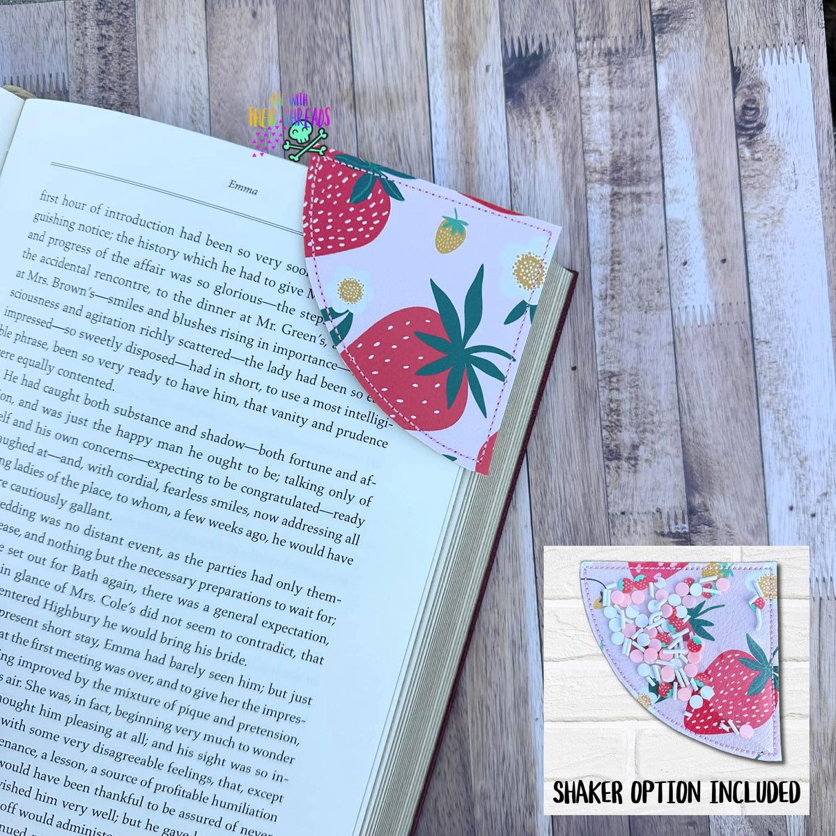 DIGITAL DOWNLOAD Rounded Page Corner Bookmark 2 VERSIONS INCLUDED – Off ...