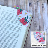 DIGITAL DOWNLOAD Rounded Page Corner Bookmark 2 VERSIONS INCLUDED