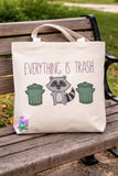 DIGITAL DOWNLOAD Everything Is Trash Sketchy Raccoon 5 SIZES INCLUDED