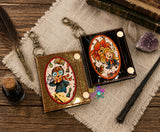 DIGITAL DOWNLOAD 5x7 ITH Applique Double Snap Wallet Key Chain Set