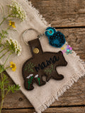 DIGITAL DOWNLOAD Mama Bear Snap Tab and Charm Set