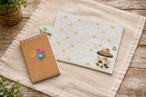 DIGITAL DOWNLOAD Quilted Mushroom Canister Top Load Notebook Cover