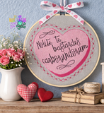 4x4 DIGITAL DOWNLOAD Nolite Te Bastardes Carborundorum Conversation Heart 4 Sizes
