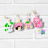 DIGITAL DOWNLOAD Strawberry Shortcake Snap Tab Keychain Bundle