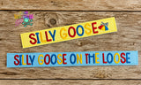 DIGITAL DOWNLOAD Applique Silly Goose Wristlet Essentials Set 12 DESIGNS INCLUDED