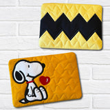DIGITAL DOWNLOAD Applique Snoopy Mug Rug Bundle | 2 DESIGNS | 4 SIZES