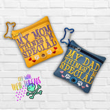 DIGITAL DOWNLOAD 5x5 Special Dog Poo Bag Holder MUM VERSION NOW INCLUDED