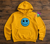 DIGITAL DOWNLOAD Applique Smiley Face Bundle 5 SIZES INCLUDED