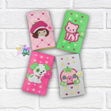 DIGITAL DOWNLOAD Applique Strawberry Shortcake Top Load Notebook Holder Bundle 4 DESIGNS INCLUDED