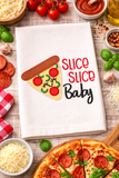 DIGITAL DOWNLOAD Applique Pizza Slice Slice Baby Embroidery Design 4 SIZES INCLUDED