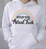 DIGITAL DOWNLOAD What The Actual F Rainbow 4 SIZES INCLUDED