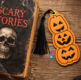 DIGITAL DOWNLOAD Jack 'O Lantern Stack Bookmark