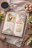 DIGITAL DOWNLOAD Chicken Page Corner Bookmark 2 VERSIONS INCLUDED