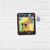 DIGITAL DOWNLOAD What In Tarnation Patch Set 3 SIZES INCLUDED