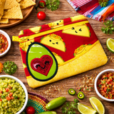 DIGITAL DOWNLOAD Heart Avocado Clutch Applique Zipper Bag Lined and Unlined