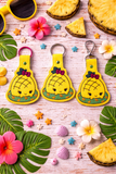 DIGITAL DOWNLOAD Pineapple Float Snap Tab