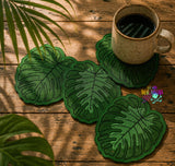 DIGITAL DOWNLOAD 4x4 Monstera Leaf Coaster