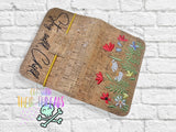 DIGITAL DOWNLOAD 5x7 Wildflower Mini Composition Notebook Cover
