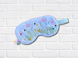 DIGITAL DOWNLOAD  Wildflower Sleep Mask 2 SIZES INCLUDED