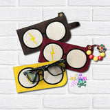Applique Wizard Glasses Case Bundle | 3 Designs | Digital Download