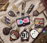 DIGITAL DOWNLOAD Applique Wizard Wristlet Essentials Set 12 DESIGNS INCLUDED