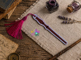 DIGITAL DOWNLOAD 4x4 and 5x7 Style 5 Wand Bookmark Ornament Gift Tag
