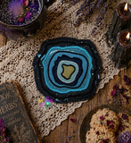 DIGITAL DOWNLOAD 4x4 Applique Geode Coaster