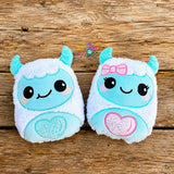 DIGITAL DOWNLOAD Applique Yeti Plush Set 5 SIZES INCLUDED
