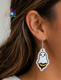 DIGITAL DOWNLOAD Boo Bee Earring Pendant Set 2 SIZES INCLUDED