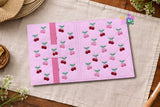 DIGITAL DOWNLOAD Quilted Cherry A6 Notebook Cover