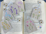 DIGITAL DOWNLOAD Wildflower Tea Bag String Bookmark Bundle