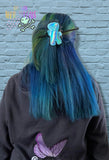 DIGITAL DOWNLOAD Applique Sour Kid Hair Accessory Bun Cover