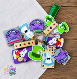 DIGITAL DOWNLOAD Applique Wonderland Wristlet Essentials Set 12 DESIGNS INCLUDED