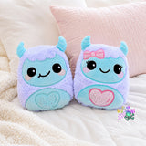 DIGITAL DOWNLOAD Applique Yeti Plush Set 5 SIZES INCLUDED