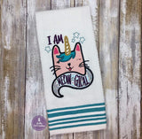 DIGITAL DOWNLOAD I Am Meowgical Applique Set
