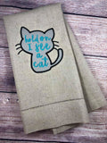 DIGITAL DOWNLOAD Hold On I See A Dog Cat Applique Bundle