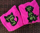 DIGITAL DOWNLOAD Hold On I See A Dog Cat Applique Bundle