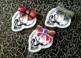 DIGITAL DOWNLOAD Anatomical Skull Feltie