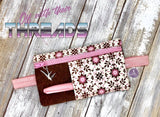 DIGITAL DOWNLOAD Planner Band Zipper Bag With Pocket 4 SIZES INCLUDED