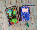 DIGITAL DOWNLOAD 5x7 Applique Mini Composition Notebook Cover UPDATED TO INCLUDE SHAKER OPTION