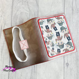 DIGITAL DOWNLOAD Applique A6 Notebook Holder Cover UPDATED TO INCLUDE SHAKER OPTION
