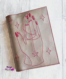 DIGITAL DOWNLOAD A6 Notebook Holder Mystic Hands