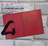 DIGITAL DOWNLOAD Pentagram A6 Notebook Holder Cover 2 Versions Included