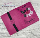 DIGITAL DOWNLOAD Burn Book A6 Notebook Holder Cover