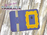 DIGITAL DOWNLOAD Picture Frame Applique 5x7 Mini Comp Notebook Holder Cover