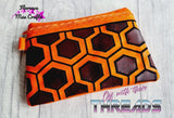 DIGITAL DOWNLOAD The Torrance Clutch Applique Zipper Bag Lined and Unlined
