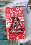 DIGITAL DOWNLOAD Very Merry Christmas Hat Ornament Gift Tag